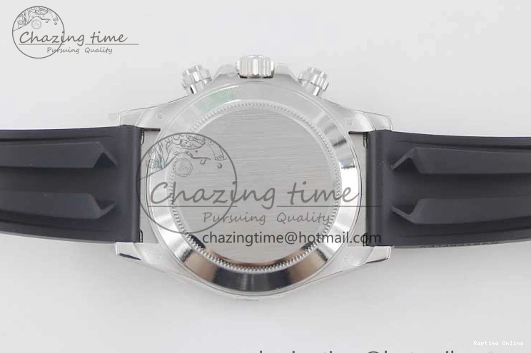 0129 Refined Daytona 116519 SS TWF 1:1 Best Edition 904L Steel Black Dial on Oysterflex Strap A 2409